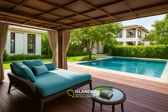 Villas de fusión de 2 habitaciones en Da Nang en venta con piscina privada y vista al océano - Contactar a Hương
