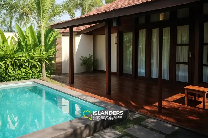 VILLA À VENDRE VRINDAVAN UBUD BALI LÉGALITÉ CLARE SHM + IMB