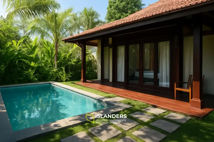 VILLA VRINDAVAN UBUD BALI À VENDRE, 40 MILLIARDS NÉGOCIABLE