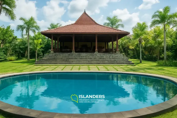 VILLA VRINDAVAN UBUD BALI À VENDRE, 40 MILLIARDS NÉGOCIABLE