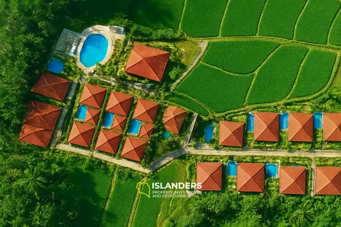 À VENDRE VILLA VRINDAVAN UBUD BALI LÉGALITÉ CLAIRE 40 MILLIARDS