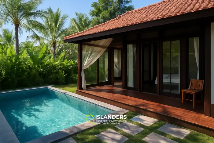 À VENDRE VILLA VRINDAVAN UBUD BALI LÉGALITÉ CLAIRE 40 MILLIARDS