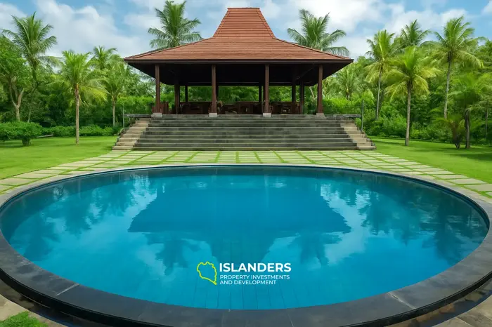 VILLA NYAMAN DAN ASRI AVEC VUE SUR RIZIÈRES ET MONTAGNES À UBUD, BALI