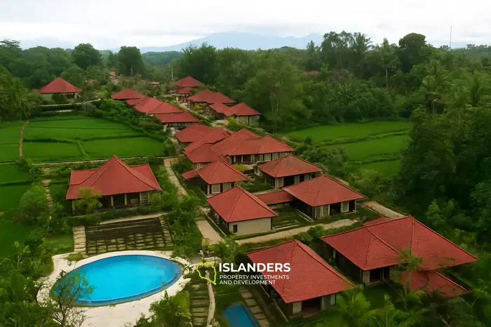 DIJUAL VILLA TERKENAL TANAH LUAS HARGA MURAH DI UBUD BALI