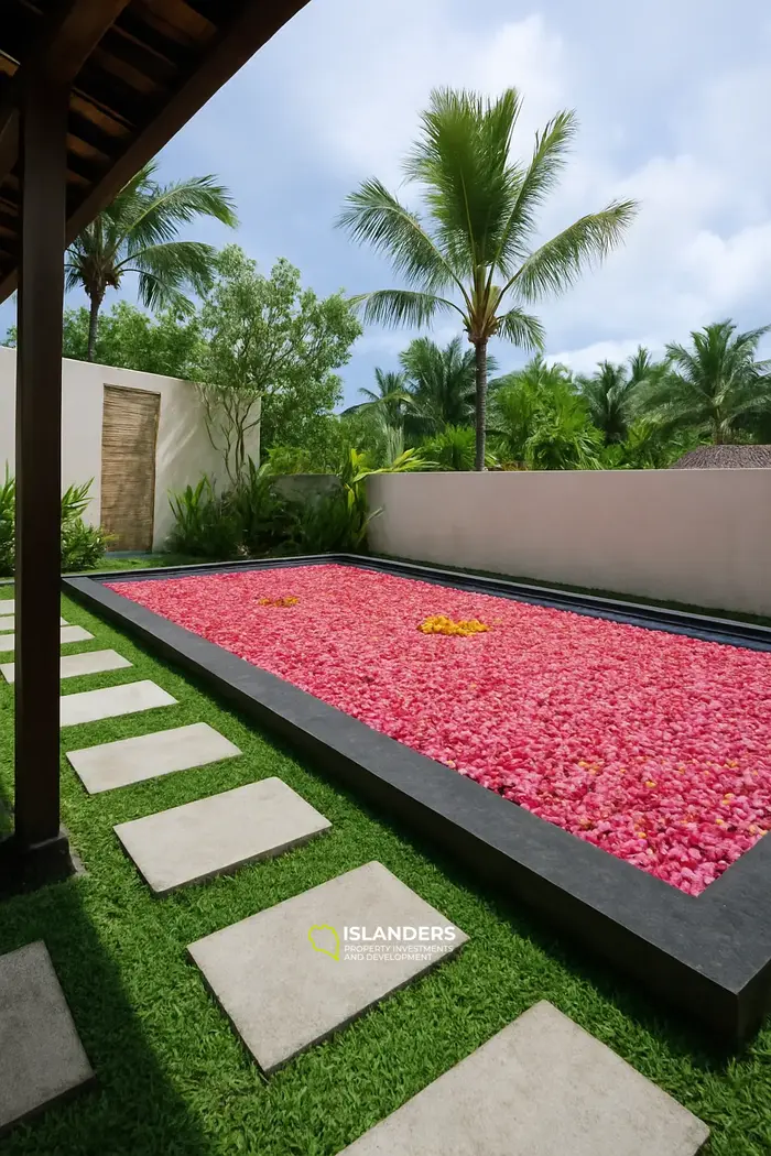 SE VENDE VILLA FAMOSA EN TERRENO AMPLIO A PRECIO BAJO EN UBUD BALI