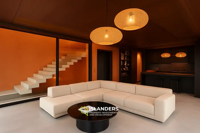 Villa de 2 dormitorios en propiedad libre en Canggu Kayu Tulang