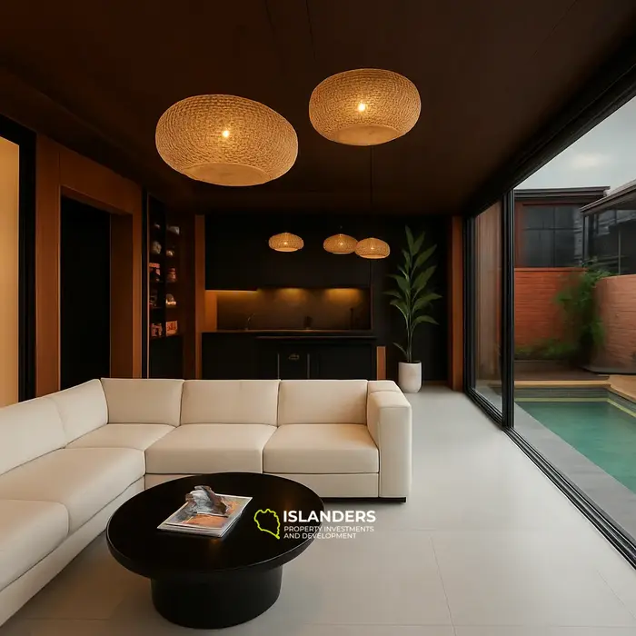 Villa de 2 dormitorios en propiedad libre en Canggu Kayu Tulang