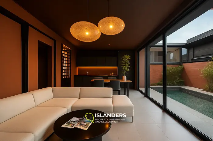 Villa de 3 pisos completamente nueva en el elite Canggu - propiedad libre