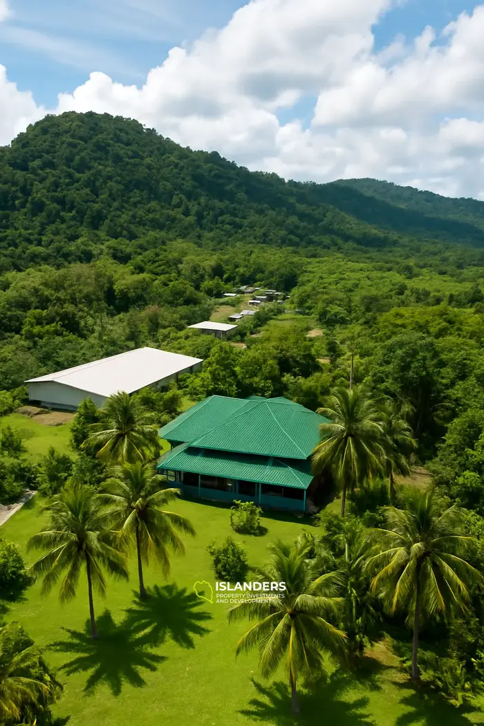 Vier-Zimmer-Villa-Anwesen auf 4,5 Rai in Krabi