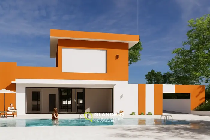 villa de 3 chambres / 3 salles de bain + piscine