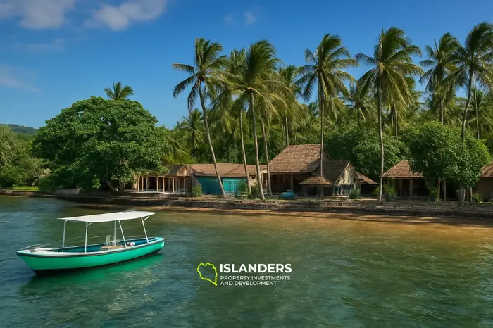 Centre de plongée en bord de mer à vendre à Sekotong Lombok