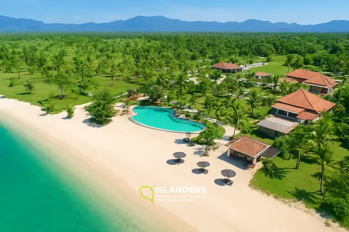 Vente de villa hôtelière de luxe près de la plage dans la région de Sigar Penjalin Lombok
