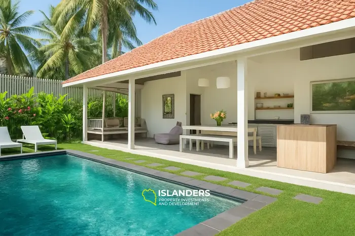 Superbes villas en pleine propriété d'une et deux chambres à Gili T