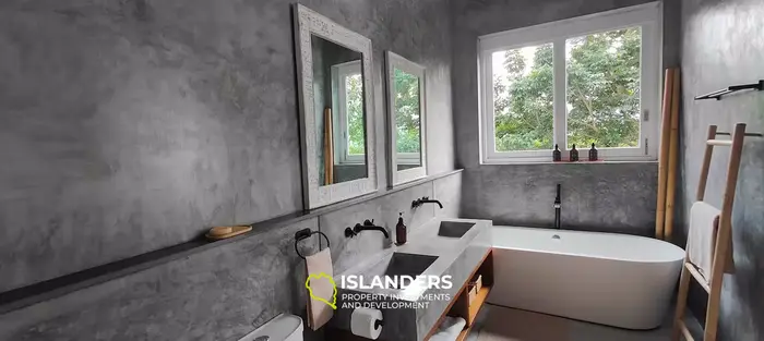 Stylish 2-Bedroom Pool Villa with Rooftop Sea View 