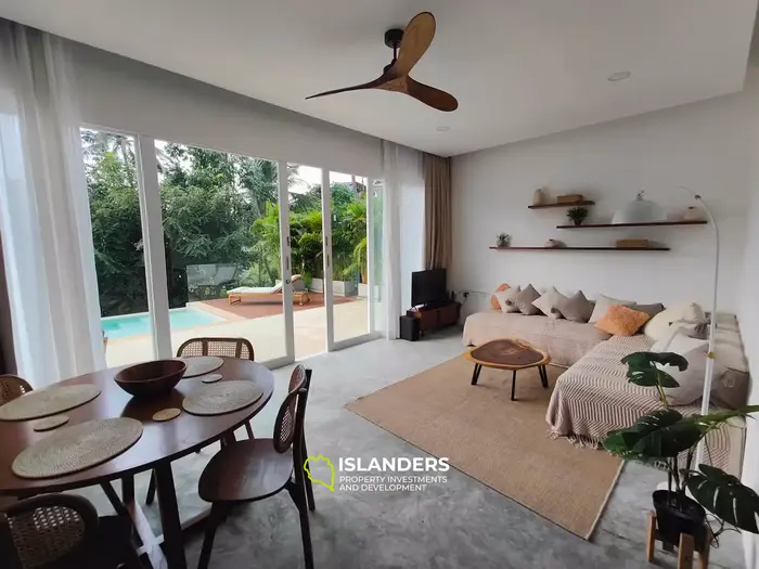 Stylish 2-Bedroom Pool Villa with Rooftop Sea View 