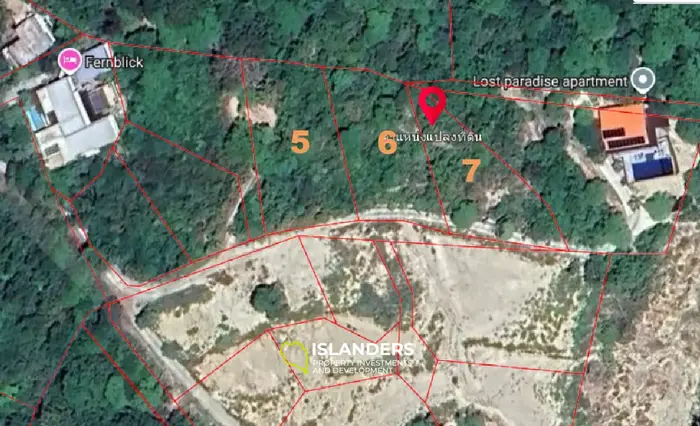 Parcelas con vistas a la montaña y al mar