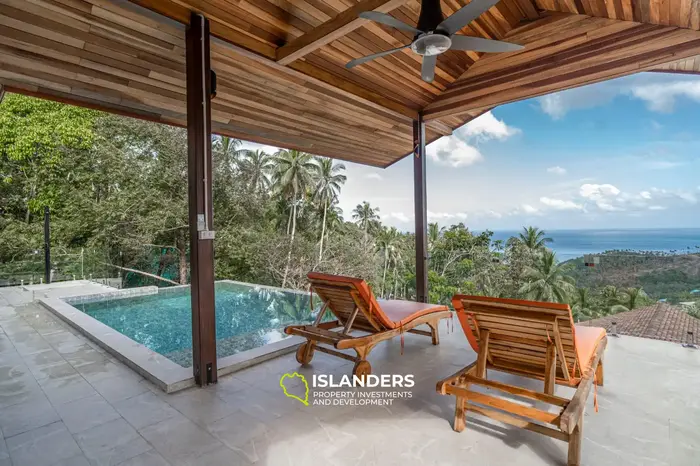 Villa de lujo con impresionantes vistas al mar en Koh Phangan