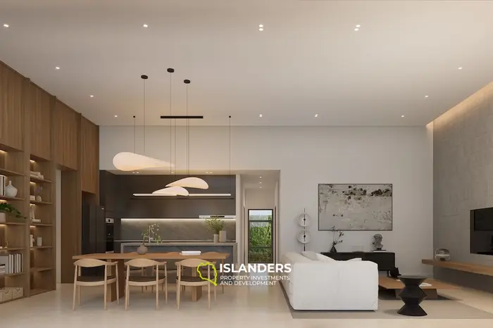 Villa de 4 habitaciones con piscina y vistas a la montaña y al valle verde (Bophut)