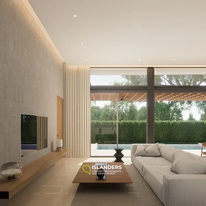 Villa de 4 habitaciones con piscina y vistas a la montaña y al valle verde (Bophut)