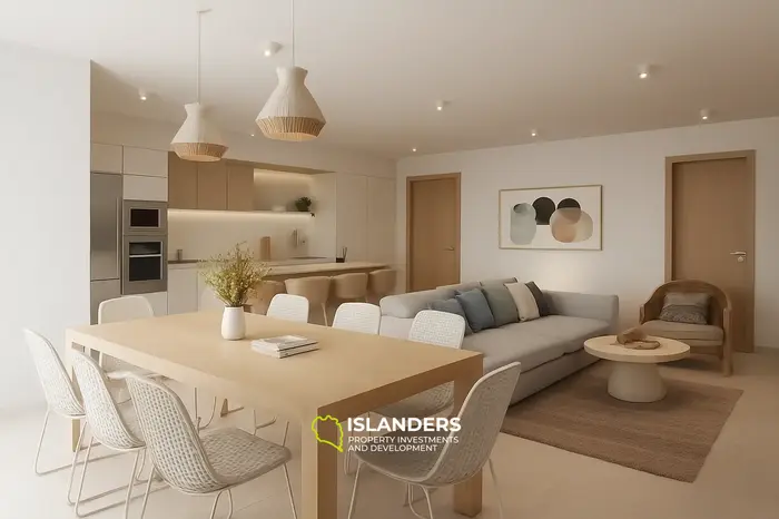 2 спальни · 2 ванные комнаты · 94 м² · Квартира
