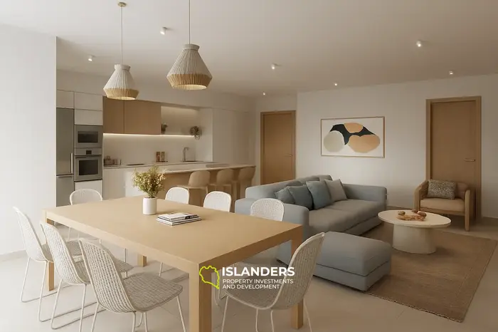 2 спальни · 2 ванные комнаты · 127 м² · Квартира