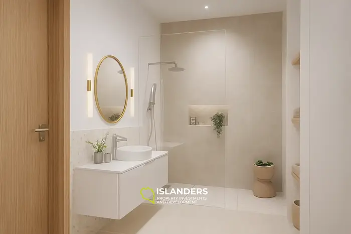 2 спальни · 2 ванные комнаты · 102 м² · Квартира