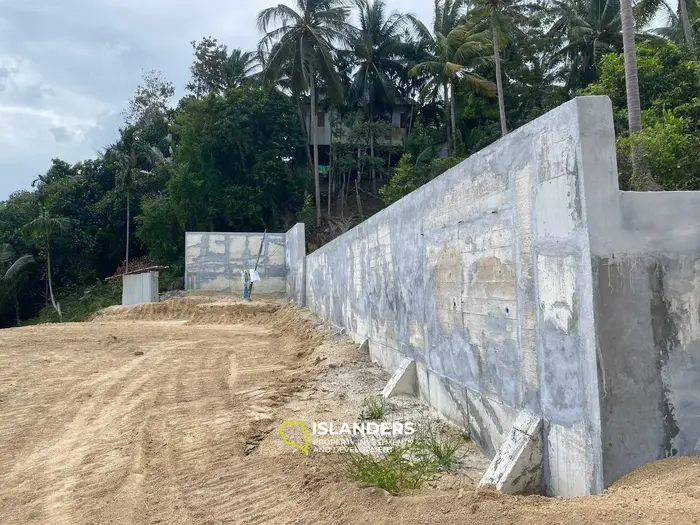 Terreno con vista al mar, montaña y jungla en Baan Tai, Koh Phangan