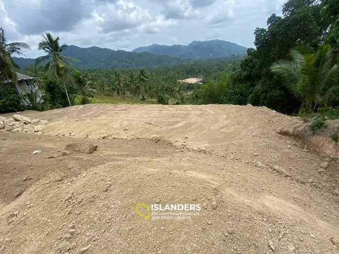 Terreno con vista al mar, montaña y jungla en Baan Tai, Koh Phangan