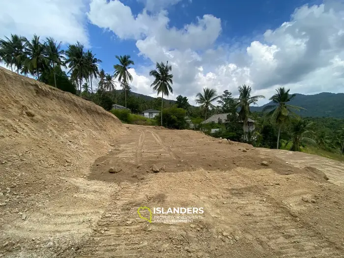 Terreno con vista al mar, montaña y jungla en Baan Tai, Koh Phangan