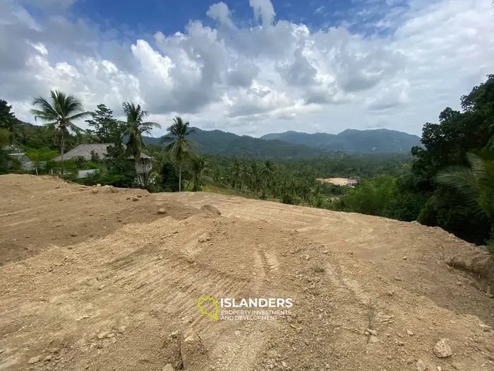 Terreno con vista al mar, montaña y jungla en Baan Tai, Koh Phangan