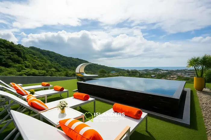 Außergewöhnliche 5-Zimmer-Villa mit Meerblick in Kata