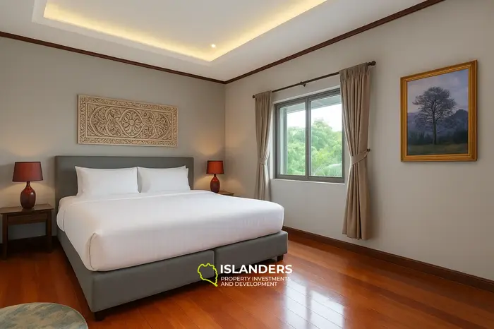 Вилла с бассейном в Камале на продажу