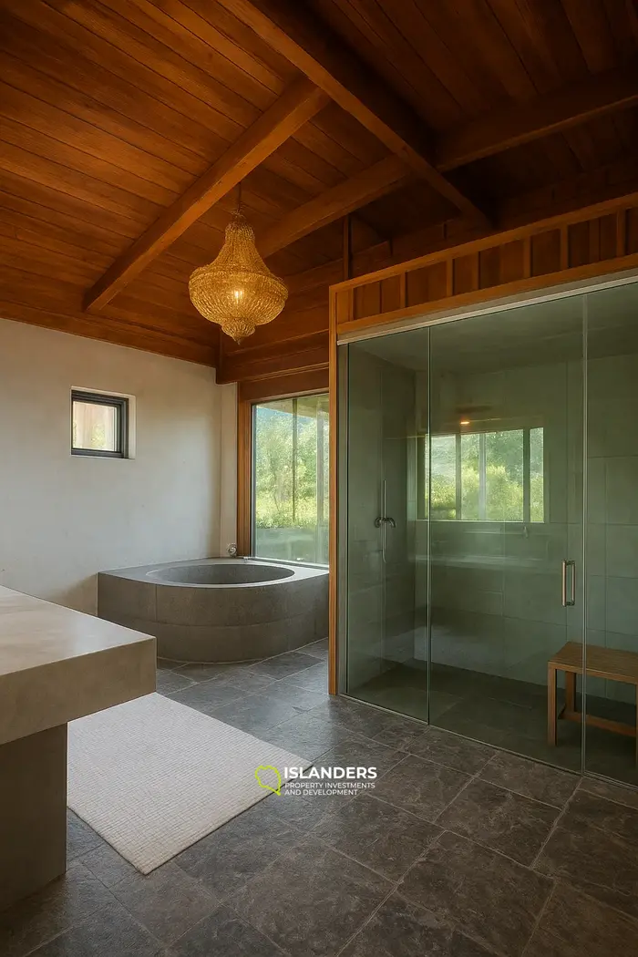 Вилла с бассейном в Камале на продажу