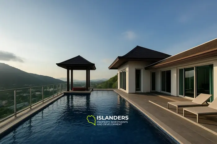 Изысканная вилла с потрясающим видом в Камале