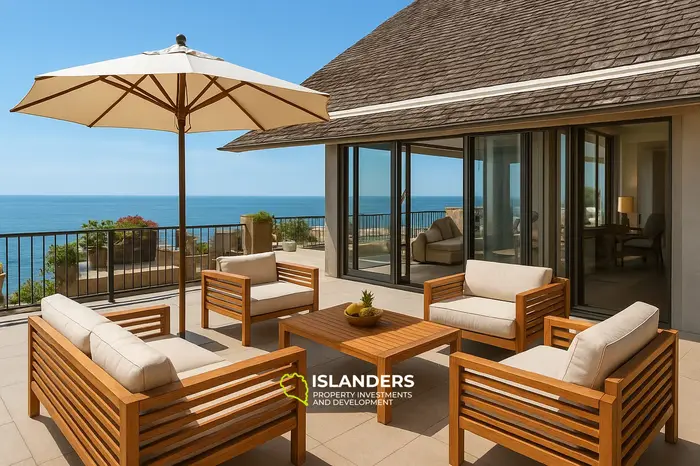 Роскошная вилла с видом на море на продажу в