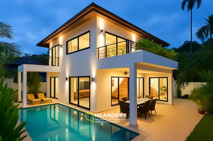 Безупречная вилла с бассейном Камала на продажу