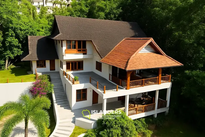 วิลล่ามองทะเลที่สวยงามสำหรับขายในกะทู้