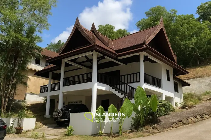 บ้านสไตล์ไทยวิวทะเลบางส่วนป่าตอง