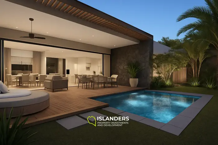 3 Chambres · 3 Salles de bain · 241 m² · Maison