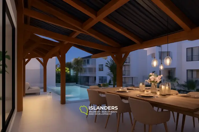 3 Chambres · 3 Salles de bain · 127 m² · Unité