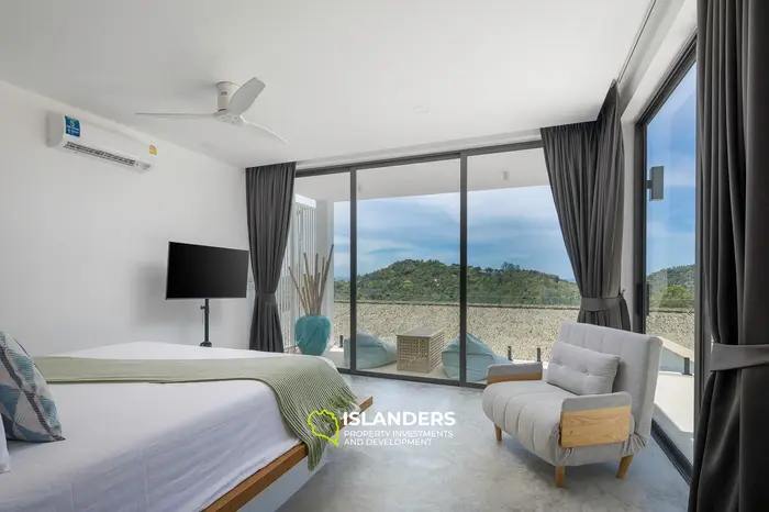 Turnkey 2-Bedroom Sea View Villa in Managed Estate