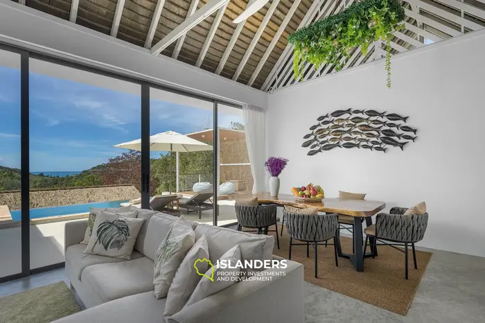 Turnkey 2-Bedroom Sea View Villa in Managed Estate