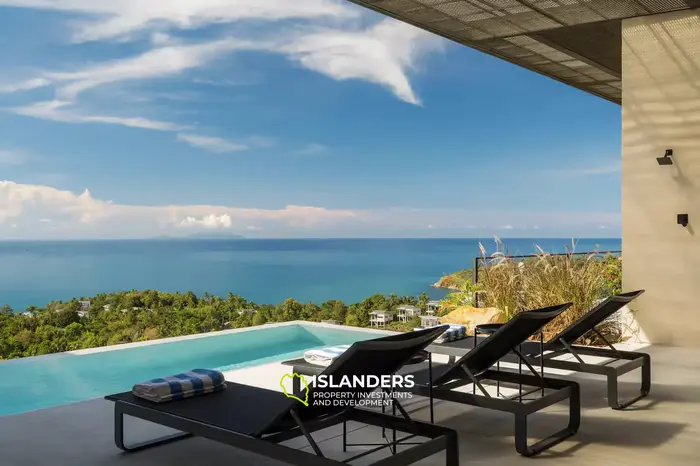 New 3 Bedroom Pool Villa With Sea View