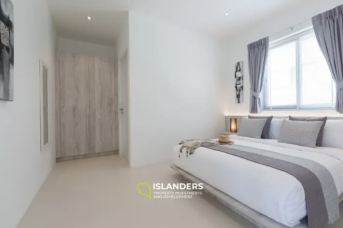 3-bdrm pool villa with sea view, large storage and laundry (Bophut)