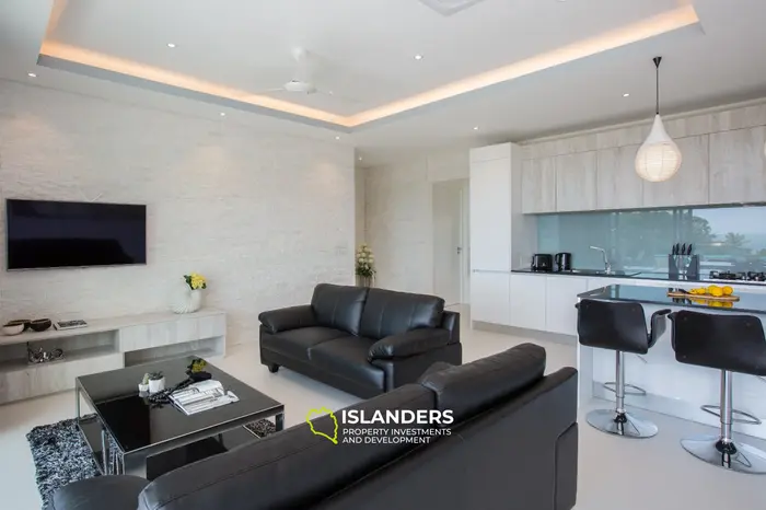 3-bdrm pool villa with sea view, large storage and laundry (Bophut)