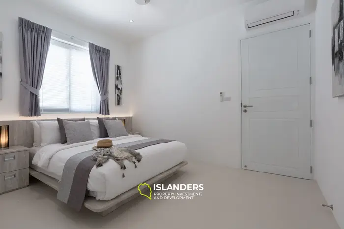 3-bdrm pool villa with sea view, large storage and laundry (Bophut)