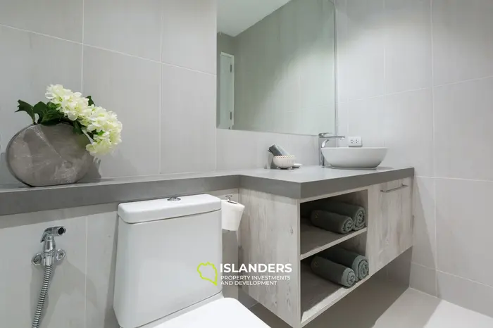 3-bdrm pool villa with sea view, large storage and laundry (Bophut)