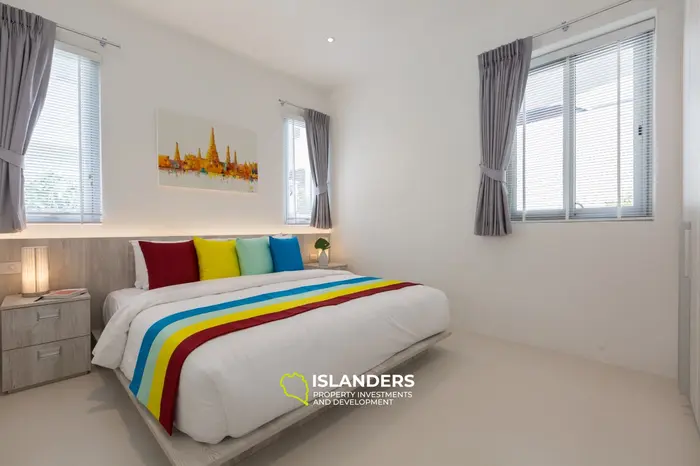 3-bdrm pool villa with sea view, large storage and laundry (Bophut)