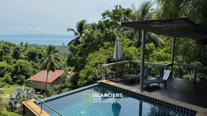3 bedroom Stunning Sea View Villa in Koh Phangan