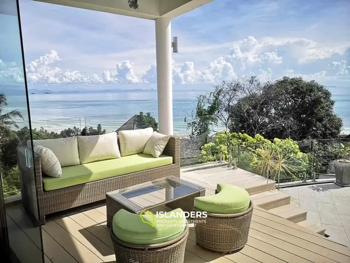 Panoramic 7-bdrm pool villa with fitness center on Angthong Hill (Bang Po)